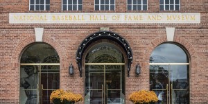 COOPERSTOWN, NEW YORK, UNITED STATES - 2014/10/19: National Baseball Hall of Fame and Museum. (Photo by John Greim/LightRocket via Getty Images)