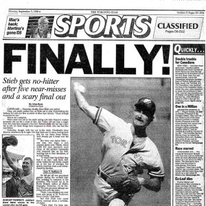 Dave Stieb Tried, And Tried, And Tried, And Tried, And Finally Climbed The Mountain